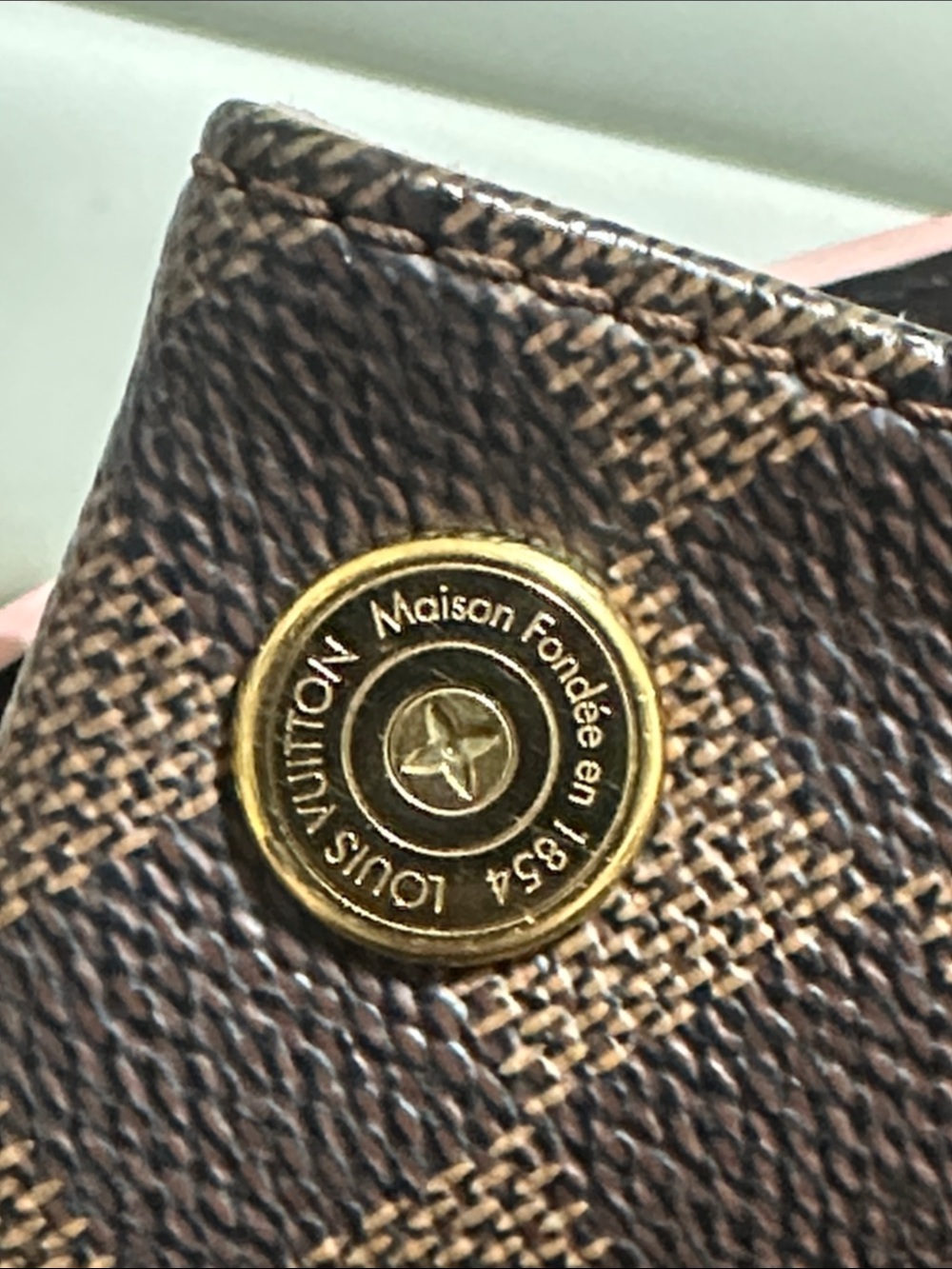Louis Vuitton Damier Caissa Hobo Bag - Picture 9 of 15